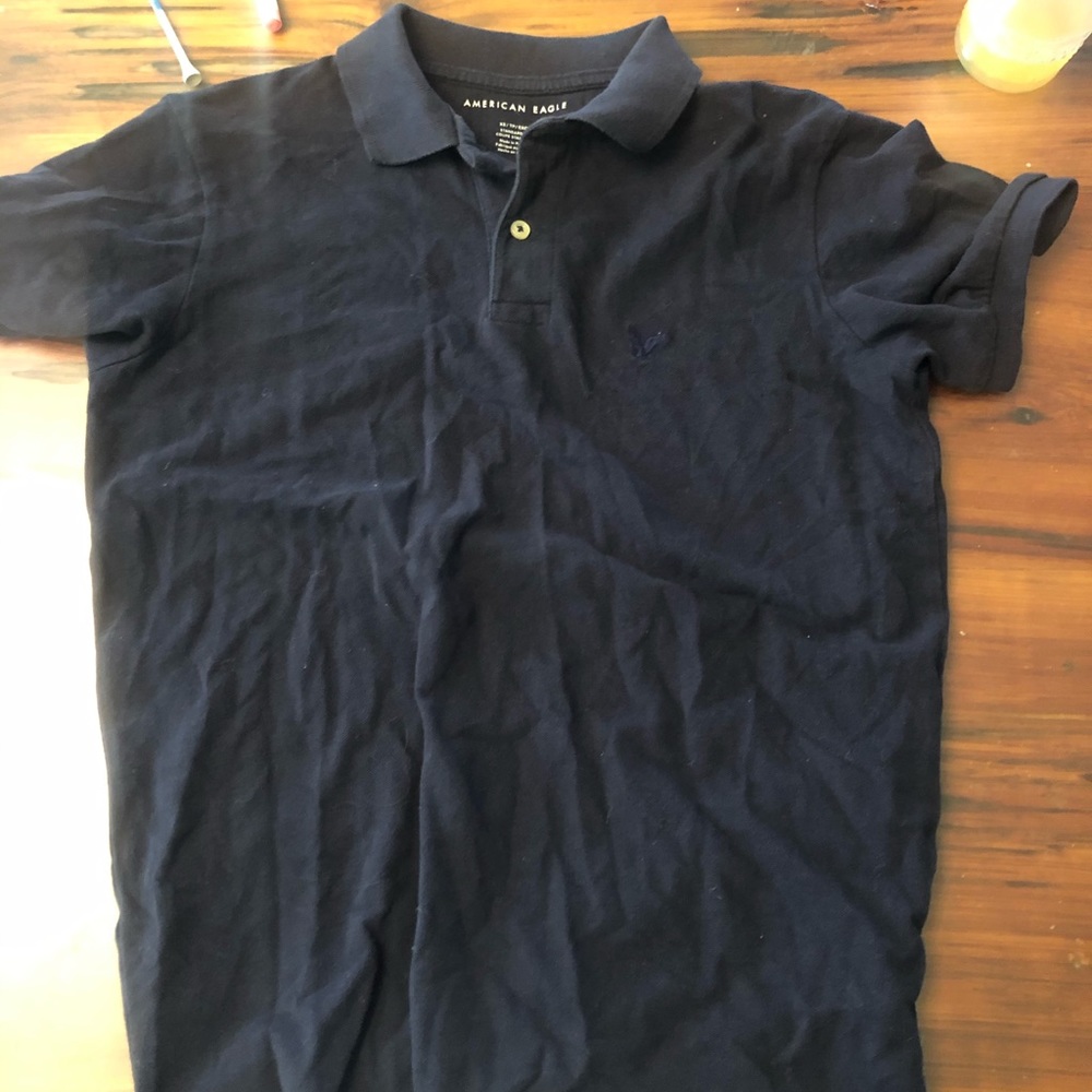 American eagle navy polo